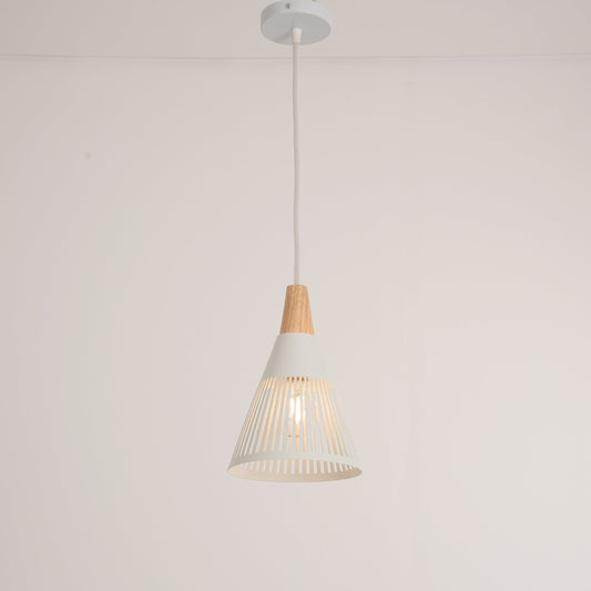 Sia pendant white bulb