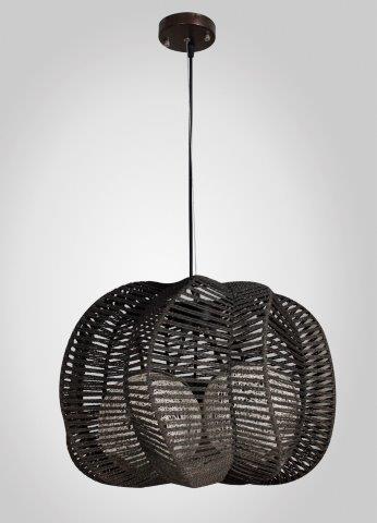 Bird Nest Black Pendant (3 lamps)