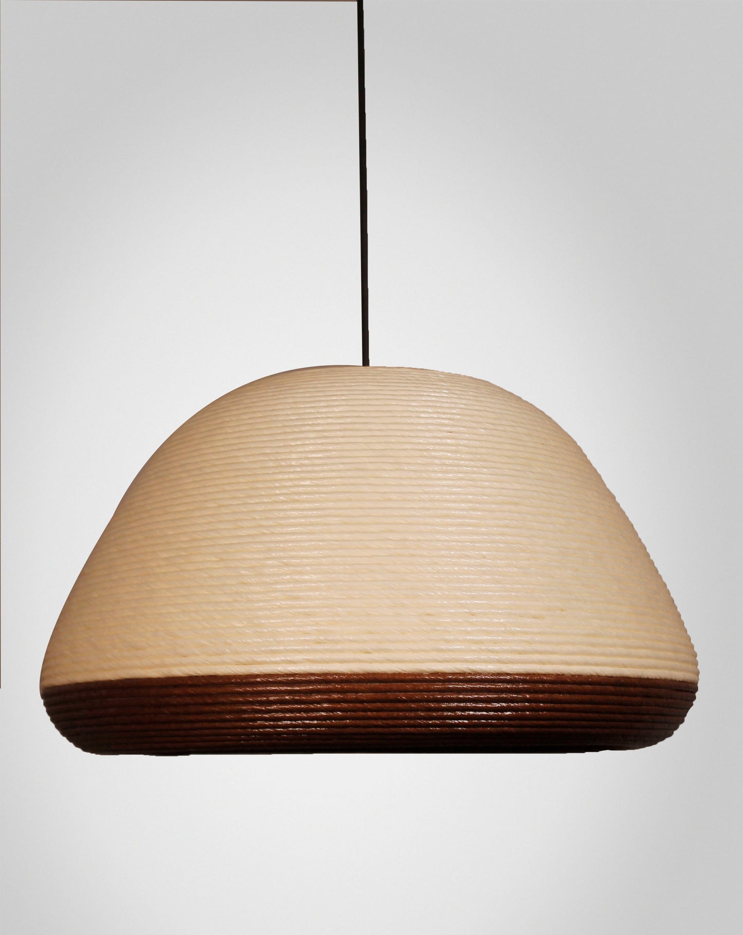 Beehive Pendant light - Black belt