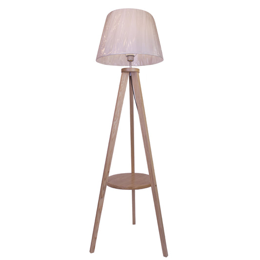 Elegance Wooden Floor Stand - Cirlce base