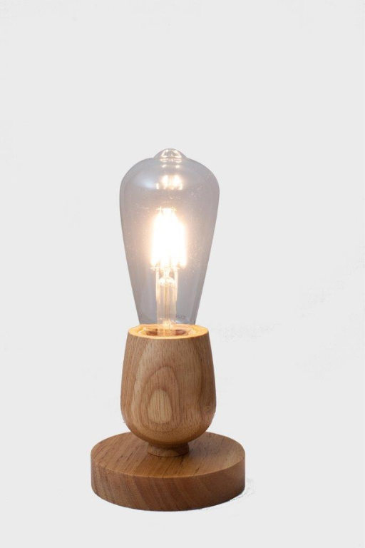 Wooden table light -1 lamp warm 5 Watt