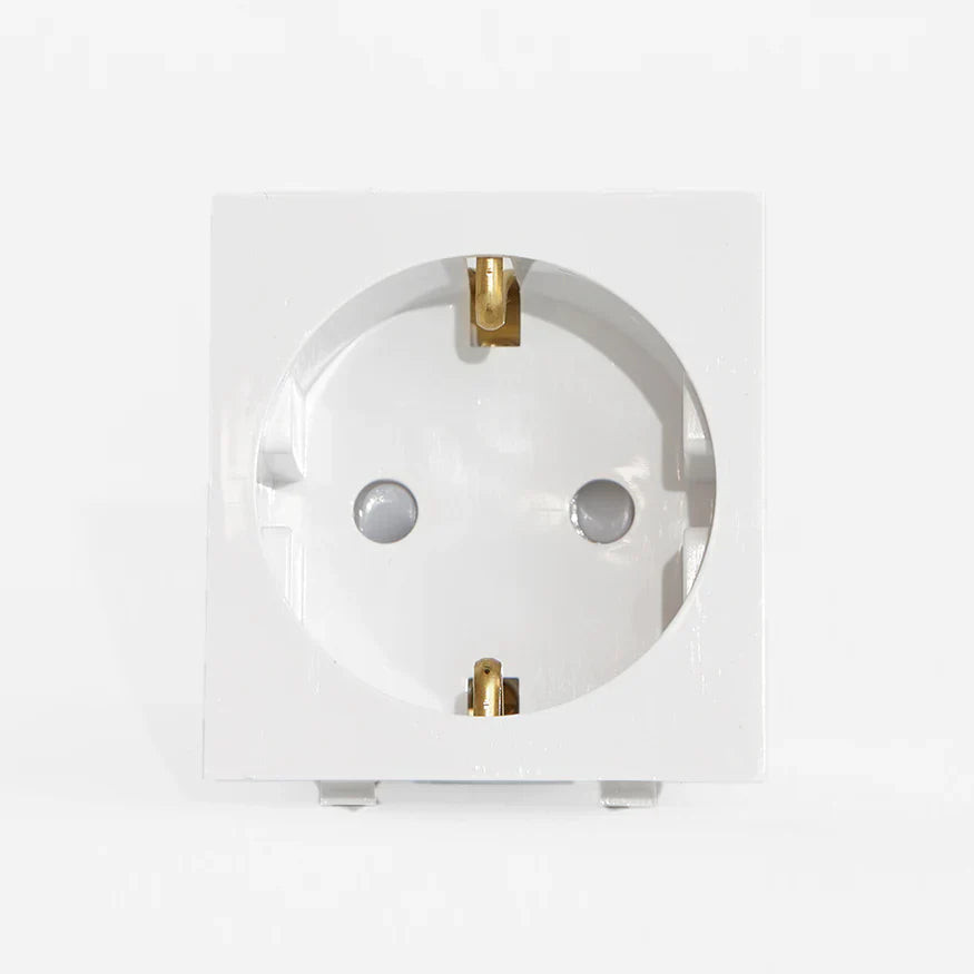 German socket 16A white Roma Panasonic