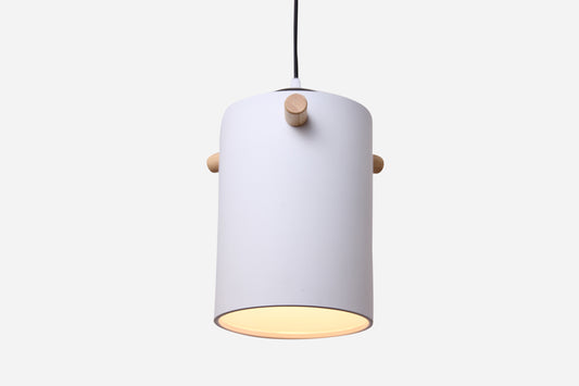 white Flask Pendant Lamp