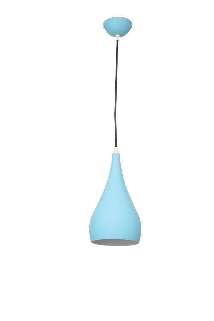 Blue Flask Pendant 1 Lamp