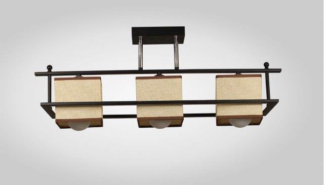 Asia Gates Pendant 3 Lamps