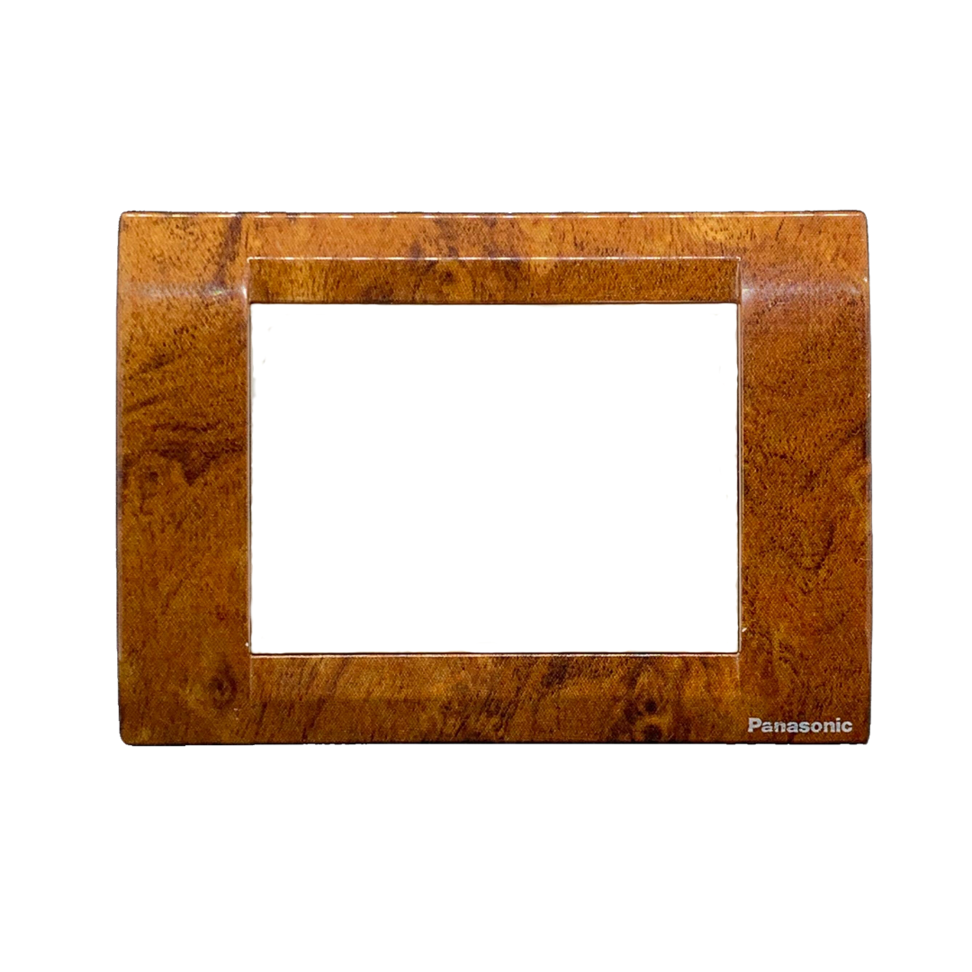 3M plate with mounting frame Oak Marble Roma Panasonic