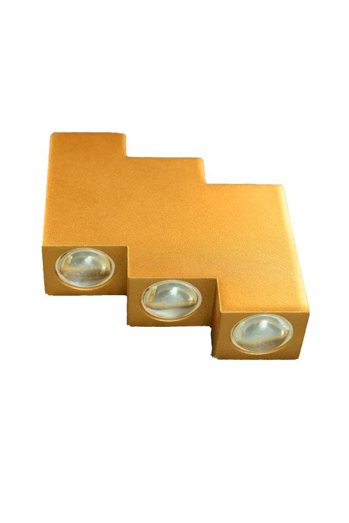 Diamond 6 bulbs, gold