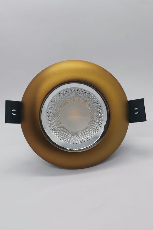 5 Watt Curved Bronze Spotlight - warm light