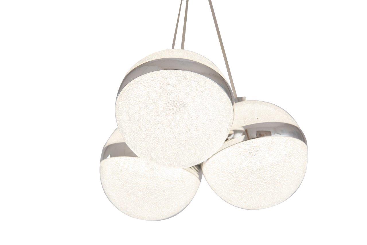 Modern Silver LED 3-Balls - 45 Watt