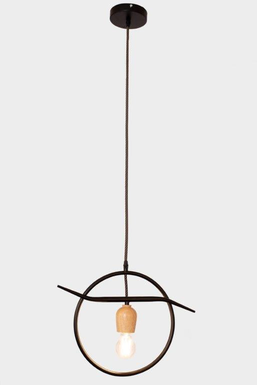 Metal pendant 1 lamp