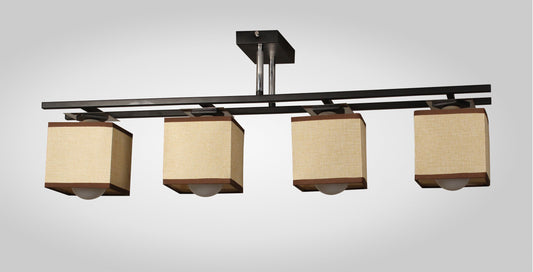 Railway Chapeau Pendant 4 Lamps