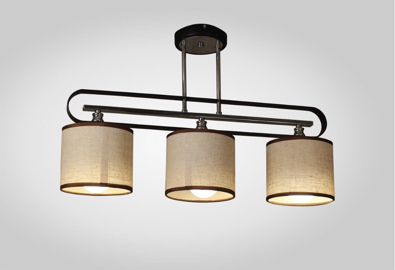 Soft Edge Chapeau Pendant 3 Lamps